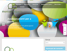 Tablet Screenshot of montsebusquets.com